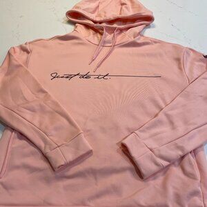 Pink Nike Just Do It Hoodie